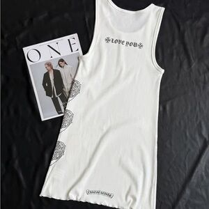 Chrome Hearts women’s black mini dress